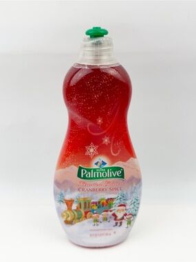 Palmolive Limited Edition Cranberry Spice Dish Soap Holiday Christmas 20oz New